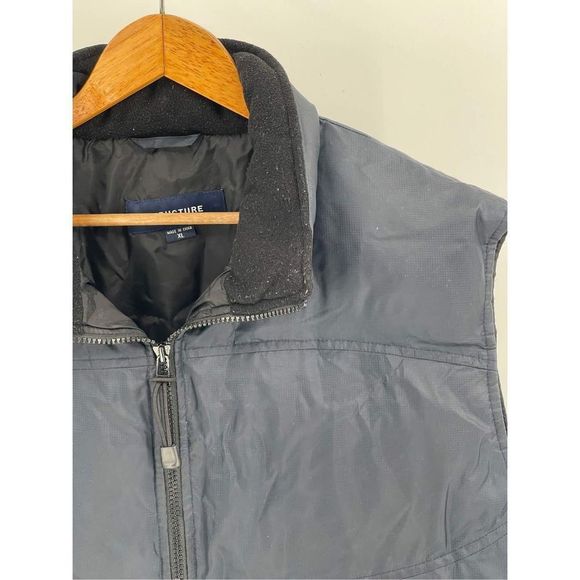 Structure‎ Down Puffer Vest Men's Size XL Navy Blue - Picture 9 of 12